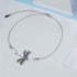 Silver Dragonfly Anklet Adjustable Ring Little Dragonfly Summer Gift S925 Sterling Silver Earrings Summer Essential (Price of Single Product)