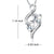 925 Sterling Silver Always My Daughter&Sister Forever My Friend Double Love Heart Pendant Necklace, Gifts for Sister Women Couples Wife Mom Girlfriend