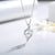 925 Sterling Silver Always My Daughter&Sister Forever My Friend Double Love Heart Pendant Necklace, Gifts for Sister Women Couples Wife Mom Girlfriend