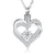 Cremation Jewelry Heart Urn Necklace for Ashes for Women Gilrs Memorial Keepsake Birthstone Pendant