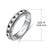 Spinner Fidget Ring S925 Sterling Silver Anxiety Worry Band Fidget Stress Relieving Boredom ADHD Autism Rings for Women Men