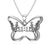 925 Sterling Silver Angel Number Butterfly Pendant Necklace for Women 1111 444 777 Necklace Numerology Jewelry Gift for Women Girls Mother