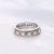 Spinner Fidget Ring S925 Sterling Silver Anxiety Worry Band Fidget Stress Relieving Boredom ADHD Autism Rings for Women Men