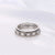 Spinner Fidget Ring S925 Sterling Silver Anxiety Worry Band Fidget Stress Relieving Boredom ADHD Autism Rings for Women Men