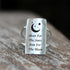 925 Silver Shoot For The Stars  Aim For The Moon Ring Positive Nature Ring Inspirational Ring