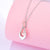 925 Sterling Silver Ash Necklace Memorial Teardrop CZ Keepsake Pendant Infinity Urn Necklace for Ashes for Women Cremation Jewelry romanticwork 