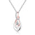 925 Sterling Silver Ash Necklace Memorial Teardrop CZ Keepsake Pendant Infinity Urn Necklace for Ashes for Women Cremation Jewelry romanticwork Clear 