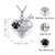 925 Sterling Silver Cremation Jewelry for Pet Ash - Heart Memorial Ash Pendant Paw Print Urn Necklace for Dog Cat, Women Keepsake Gifts for Loss of a Loved Furry Friend urn necklace Bolelis 