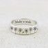 925 Sterling Silver Dandelion Ring Dandelion Seeds Ring Make A Wish Personalized Engraving Ring