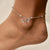 925 Sterling Silver Dragonfly Anklet Butterfly Anklet Irish Celtic Jewelry for Women Ladies Nature Lover stock romanticwork 