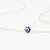 925 Sterling Silver Evil Eye Hamsa White Blue Cz Womens Pendant Necklace Evil Eys necklace enjoy life creative B 