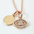 925 Sterling Silver Evil Eye Hamsa White Blue Cz Womens Pendant Necklace Evil Eys necklace enjoy life creative E-GOLD 
