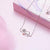 925 sterling silver Gifts Sterling Silver Sloth Necklace Heart Animal Pendant for Women Jewelry Animal necklace Romanticwork Jewelry 