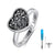 925 Sterling Silver Heart Celtic Tree of Life Cremation Urn Ring Holds Loved Ones Ashes Always in My Heart Urn Ring for Ashes for Women Urn Ring romanticwork 