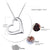 925 Sterling Silver Heart Urn Necklace for Ashes Cremation Jewelry Loved Ones Keepsake Urn Necklace romanticwork 