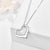 925 Sterling Silver Heart Urn Necklace for Ashes Cremation Jewelry Loved Ones Keepsake Urn Necklace romanticwork 