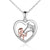 925 Sterling Silver Horse Necklace Animal Pendant Necklace Gifts for Women with Gifts Box Animal necklace enjoy life creative necklace E 