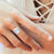 925 Sterling Silver Inspirational Ring Forgive Yourself Personailzed Ring stock romanticwork 