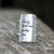 925 Sterling Silver Inspirational Rings Religious Sentence Rings Inspirational Ring Romanticwork Jewelry Only God can judge me. 