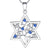 925 Sterling Silver Jewish Necklace For Women Star of David Tree of Life Cubic Zirconia Jewelry Sterling Silver Necklace Orabelle 