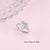 925 Sterling Silver Lab Opal Heart Urn Ring for Ashes Angel Wings Cremation Jewelry Memorial Keepsake Rings for Women Girls Gifts Urn Ring romanticwork 