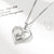 925 Sterling Silver Mother and Child Love Heart Pendant Necklace Jewelry Gifts for Grandmother Mom Daughter Wife Love necklace BLOVIN 