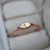 925 Sterling Silver Personalized Birth Flower Ring stock romanticwork 1 rose gold 
