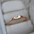 925 Sterling Silver Personalized Birth Flower Ring stock romanticwork 2 rose gold 