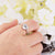 925 Sterling Silver Personalized Heart Urn Ring Name Ring for Ashes Cremation Jewelry stock romanticwork 