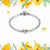 925 Sterling Silver Personalized Photo Charm Fit Pandora Bracelet Necklace Customized Heart Round Shape Picture Bead Photo Charm Bracelet LONAGO 