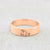 925 Sterling Silver Rabbit Ring Bunny Ring Cute Animal Ring Gift for Her Easter Pet Jewelry Animal Ring romanticwork Rabbit in the hole No text ROSE GOLD