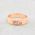 925 Sterling Silver Rabbit Ring Bunny Ring Cute Animal Ring Gift for Her Easter Pet Jewelry Animal Ring romanticwork Sleeping Rabbit No text ROSE GOLD