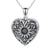 925 Sterling Silver Sunflower Locket Necklace, Photo Picture Locket Necklace, Heart-shaped Locket Necklace for Women stock enjoy life creative 