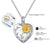 925 Sterling Silver Sunflower Urn Necklace for Ashes Cremation Jewelry for Ashes of Loved Ones Keepsake Urn Necklace romanticwork 