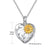 925 Sterling Silver Sunflower Urn Necklace for Ashes Cremation Jewelry for Ashes of Loved Ones Keepsake Urn Necklace romanticwork 