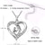 Angel Wing Necklace 925 Sterling Silver Always in My Heart Fairy Angel Wing Memorial Necklace for Women Girlfriend Daughter stock enjoy life creative 