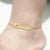 Ankle Bracelet with Name Ankle Bracelet Name Anklet Custom Name Anklet With Name Personalized Anklet romanticwork SILVER 