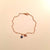 Evil Eye Elephant Bracelet, Cute Gold Evil Eye Elephant Anklet, Kids Jewelry, Toddler Jewelry, Gift for Kids, Baby Jewelry, animal anklets Romanticwork Jewelry Rose Gold 