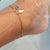 Eye anklet, hamsa anklet, dainty anklet, 925 silver anklet , mal de ojo tobillera , dainty anklet Evil eye anklets Romanticwork Jewelry 
