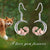 Fox Earrings 925 Sterling Silver Cute Little Fox Heart Dangle Earrings Fox Gifts for Girls Women Friends romanticwork 