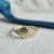 Gold Signet Ring Sterling Silver Vintage Ring for Women Fashion Ring romanticwork 