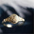 Gold Signet Ring Sterling Silver Vintage Ring for Women Fashion Ring romanticwork 