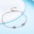 Hand of Fatima Evil Eye Bracelet Sterling Silver 925 Blue Cubic Zirconia Chain Adjustable Stackable Bracelets Visit the Kaletine Store 