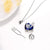 Heart URN Necklace S925 Sterling Silver Engraved Pendant Cremation Necklace for Ashes with Swarovski Crystal, Fine Keepsake Memorial Jewelry for Ashes (Package including a Necklace/Pin/Funnel) urn necklace enjoy life creative 