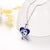 Heart URN Necklace S925 Sterling Silver Engraved Pendant Cremation Necklace for Ashes with Swarovski Crystal, Fine Keepsake Memorial Jewelry for Ashes (Package including a Necklace/Pin/Funnel) urn necklace enjoy life creative 
