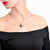 Heart URN Necklace S925 Sterling Silver Engraved Pendant Cremation Necklace for Ashes with Swarovski Crystal, Fine Keepsake Memorial Jewelry for Ashes (Package including a Necklace/Pin/Funnel) urn necklace enjoy life creative 