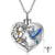 Hummingbird Cremation Urn Necklace for Ashes Human Keepsake Memorial Jewelry for Women romanticwork 