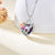 Hummingbird Urn Necklace for Ashes Sterling Silver with Crystal Cremation Jewelry w/Funnel Filler Keepsake Memory Jewelry for Women Girls stock romanticwork 