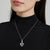 Hummingbird Urn Necklace for Ashes Sterling Silver with Crystal Cremation Jewelry w/Funnel Filler Keepsake Memory Jewelry for Women Girls stock romanticwork 