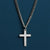 Cross For Men Necklace 3mm Cuban Chain Necklace for Man Minimalist Sterling Silver Cross Pendant Gifts for Him
